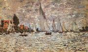 Claude Monet Regatta at Argenteuil oil on canvas